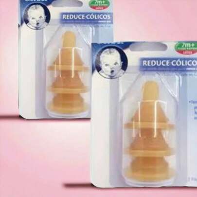 SET DE 2 CHUPONES DE SILICONA PARA BEBE