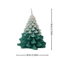1pc Christmas Tree Scented Candle, Decorative Props To Create Christmas Atmosphere, Home Decor For Ins Photo Shooting, Long-Lasting Fragrance, Creative Gift For Valentine's Day And Birthday,Room Decor,Gifts Christmas Decorations Room Decor, Christmas Gifts