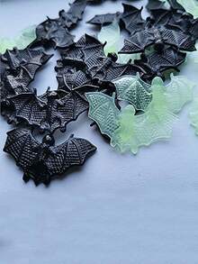 30 chiếc đồ trang trí Halloween mô phỏng dơi bằng nhựa giả dơi Halloween đồ chơi dơi nhỏ phụ kiện mô phỏng dơi tiệc Halloween, đồ trang trí Giáng sinh - Nhiều màu - Xem 4
