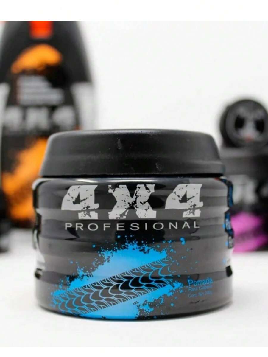Pomada Para Cabello 4 x 4 200g - Azul - Ver 1