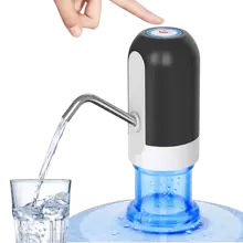 1pc Electric Water Bottle Dispenser, USB Rechargeable Automatic Water Pump, Fits 3-5 Gallon Water Bottles, Portable Drinking Bottle Dispenser For Home, Camping, Office Use