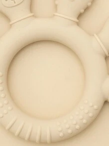 1pc Silicone Teethers Ring For Babies Toddler, Soft Infants Chew Teething Toys Pain Relief