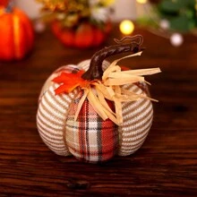 1 pièce de nouvelle décoration de citrouille en tissu pour la fête des récoltes, citrouille orange surdimensionnée avec poignée, décoration de fête de Thanksgiving, convient pour la décoration de la maison, la décoration de scène, la décoration de fête, la décoration de style fermier, la décoration de restaurant, Noël