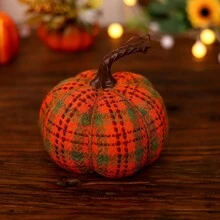 1 pièce de nouvelle décoration de citrouille en tissu pour la fête des récoltes, citrouille orange surdimensionnée avec poignée, décoration de fête de Thanksgiving, convient pour la décoration de la maison, la décoration de scène, la décoration de fête, la décoration de style fermier, la décoration de restaurant, Noël
