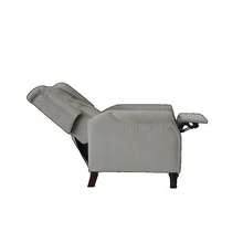 Redde Boo Brand New Recliner Sofa Light Gray Cozy Soft Living Room Sofa Chair