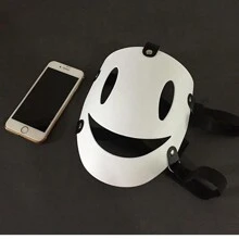 Sky Invaders Mask Comic Cosplay Sniper Balaclava Full Face Horror Mysterious  White Mask - Multicolor - View 3