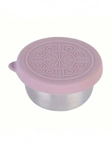 3pcs Stainless Steel Condiment Cups With Silicone Lids - Leak-Proof, Reusable Sauce Containers For Picnics And Holidays - Multicolor - View 9