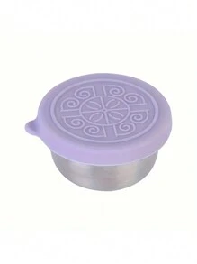 3pcs Stainless Steel Condiment Cups With Silicone Lids - Leak-Proof, Reusable Sauce Containers For Picnics And Holidays - Multicolor - View 10