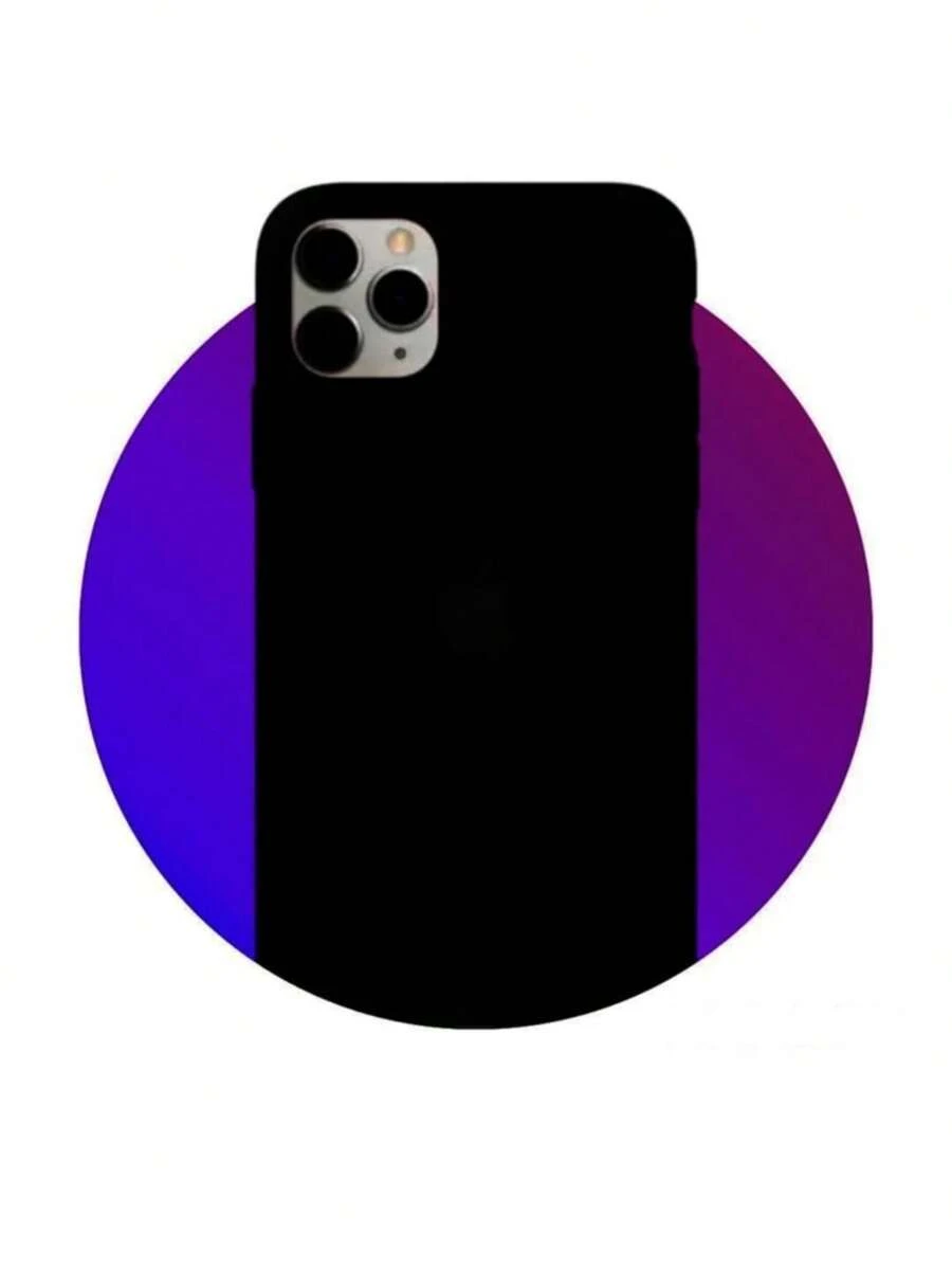 Velvet Case Cover IPhone 7G/8G/7PULS/8PULS/XS/XR/11/11PRO/11PROMAX/12/12PROMAX - màu đen - Xem 1