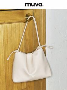 Bolso cruzado de hombro con nube MUVA de, bolso tote para trabajo/viaje para mujeres, nueva gran capacidad para 2024 - Blanco - Ver 7