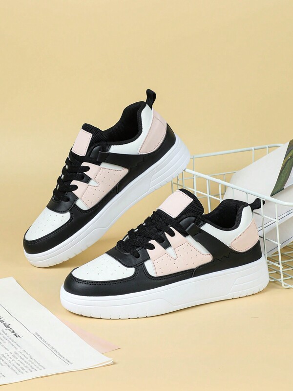 أحذية كانفاس متعددة الألوان، رياضية، منفذة للهواء، أنيقة، مريحة، مناسبة للمشي، المدرسة، الطلاب