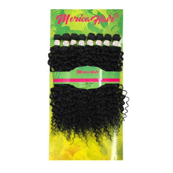Cabelo Cacheado Em Tela 50cm Mérica Hair Modelo Gloss