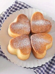 1pc/2pcs/3pcs Heart Shaped Cake Baking Mold, 4/6/8/10 Inch Removable Bottom Cake Mold For Wedding, Anniversary, Valentine's Day, Sponge Cake, Durable And Heat-Resistant, Easy To Clean