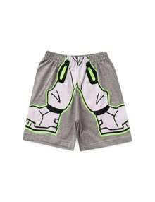 Boys' Summer Astronaut Pajamas - Hey Kids - Mixed - 灰色 - 查看 3