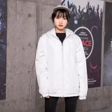 Halloween Christmas Fashion LED Light Up Hoodies Luminous Hoodie New Upgraded Colorful Jacket Windbreaker For Dance Party Show Wear