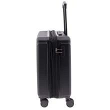 Gladiator Tropical Cabin Suitcase (Delivery In 48 Hours) – Black – 55x40x20 Cm, Shock-Resistant ABS Material, 4 Double Swivel Wheels, Combination Lock, Lightweight And Durable, Ideal For Short Trips And As Hand Luggage – Cabin Suitcase, Travel Suitcase, Hand Luggage, Heavy Duty Suitcase, Suitcase With Wheels - 黑色 - 查看 3