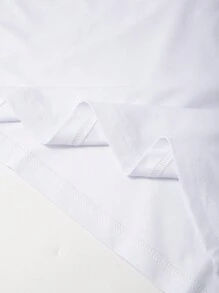 Áo thun nam phối màu xuân thu mới, đồ thể thao thoải mái thoáng khí, chạy bộ thể dục, đi biển, áo dài tay cổ tròn, cho mùa thu - trắng - Xem 5