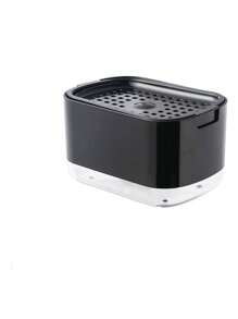 1个厨房皂液器，手动按压式液体皂液器，不含海绵 - 白色 - 查看 4