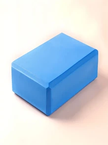 1pc Solid Color Multiple Use Square Yoga Block Yoga Brick - Multicolor - View 1