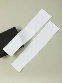 1 pereche/3 perechi unisex negru, alb și maro, culoare solidă, protecție UV, mâneci elastice respirabile, potrivite pentru activități în aer liber Halloween
