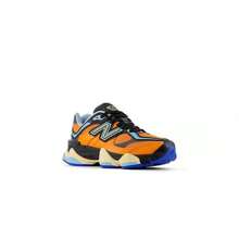 New Balance 9060 - Sun Glow với màu đen và Team Sky Blue - Xem 3