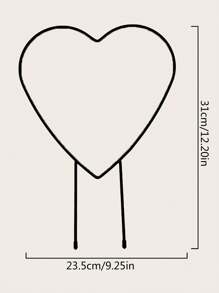 1pc/3pcs Circular Iron Garden Trellis Climbing Plant Support Spike