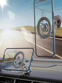 Soporte magnético universal para teléfono de carro con rotación de 360°, compatible con iPhone 15 14 13 12 Pro Max X, Samsung, Xiaomi - Multicolor - Ver 2