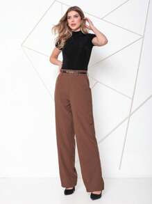 Pantalona Pants One Five Women's - màu nâu - Xem 3