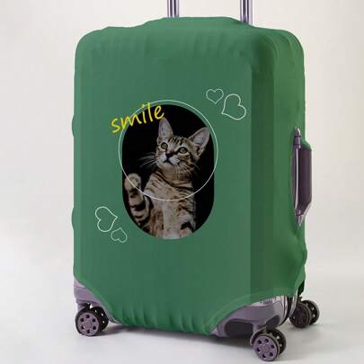 Custom Suitcase Cover 18-32 Inch Flexible Suitcase Cover For 18- To 32-Inch Suitcases Personal Custom Suitcase Cover Custom Name Pattern Scratch-Proof Protector Suitcase Protector Suitcase Cover Protective Cover Dustproof Cover Trolley Suitcase Dustproof Cover Travel Accessories Shop Back To School