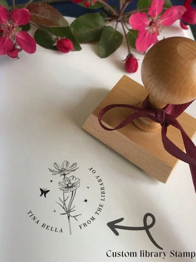 Con dấu thư viện, Con dấu sách, Con dấu thư viện tùy chỉnh, Con dấu thư viện, Cuốn sách này thuộc về, Con dấu sách tùy chỉnh, Con dấu sách, Con dấu thư viện mùa tựu trường, Đồ dùng học tập, Trang trí văn phòng