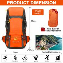 Outdoor Hiking Bag - Orange - View 4