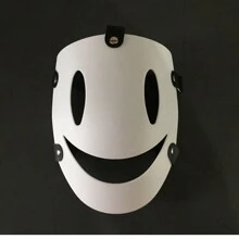 Sky Invaders Mask Comic Cosplay Sniper Balaclava Full Face Horror Mysterious  White Mask - Multicolor - View 12