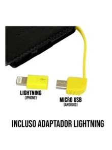 Power Bank Portable Charger 5,000 Mah + Cable - 黑色 - 查看 4