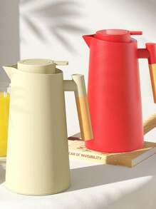 Large Capacity Vacuum Glass Lined Hotel Coffee Pot, Thermal Server, Warm Pitcher, Gift Logo Printing, Nordic Style Home Use