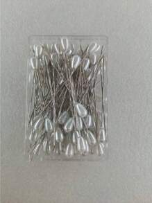 TRIXY 50Pcs/Box Long Hijab Pins, Assorted Colors For Headscarf Fixing Head Scarf Pins Scarf Buckle Women Brooch