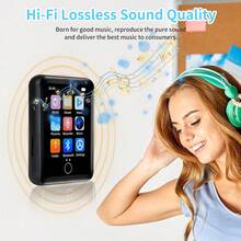 Reproductor De Musica Tv Portatil Digital Mp3 Bluetooth 32gb - Negro - Ver 4