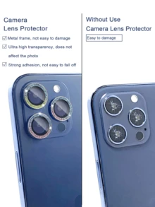 3 piezas Película de lente Eagle Eye con brillo colorido - Multicolor - Ver 5