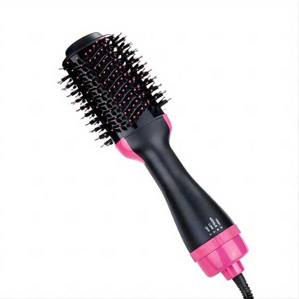 3-In-1 Hot Air Brush Styler - Quick Dry Technology, Fast Styling, Wet Or Dry, Easy Styling In One Step - Perfect Holiday Gift For Women And Beauty Lovers