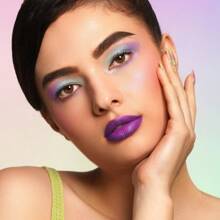 Oulac 女士防吻哑光液体唇膏 - 持久唇膏防水唇彩，不脱色，奶油色高色素配方，含玫瑰油，纯植物且无动物实验 - MS04 網路之吻 - 查看 5