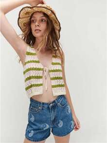 New Design Loose Knitted Cardigan For Women, Fall Fashion Cute Sweater - Multicolor - View 5