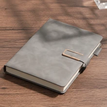 200-Page Vintage A5 Leather Bound Notebook With Personalized Soft Cover And Bookmark - Ideal For Business Meetings And College Life Back To School