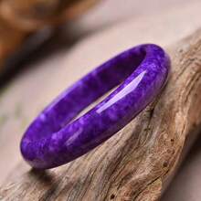 1 Vòng tay đá Sodalite thời trang, đeo hàng ngày - Màu tím - Xem 6