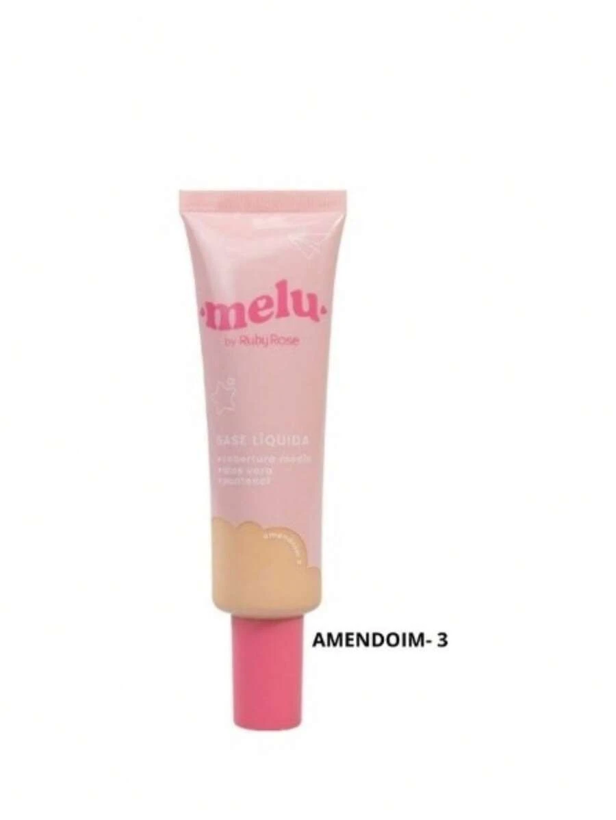 BASE LIQUIDA MELU RUBY ROSE HB-8055 - Amendoim 3 - Visão 1