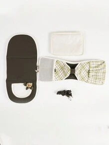 1pc Foldable Breathable Fabric Guinea Pig Carrier Bag, Portable For Small Pets Travel All Season - Multicolor - View 9