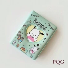 Sanrio 收纳相册Hello Kitty Kuromi Cinnamoroll 卡片夹相册My Melody 3英寸卡片夹迷你卡片收藏周年纪念礼物