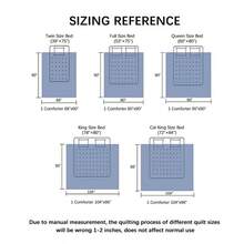 1 pieza Edredón blanco, fibra de poliéster simple rellena para uso doméstico - Blanco - Ver 2