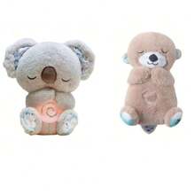 Peluche Que Respira Con Música Relajante Para Divertirse - Azul - Ver 10