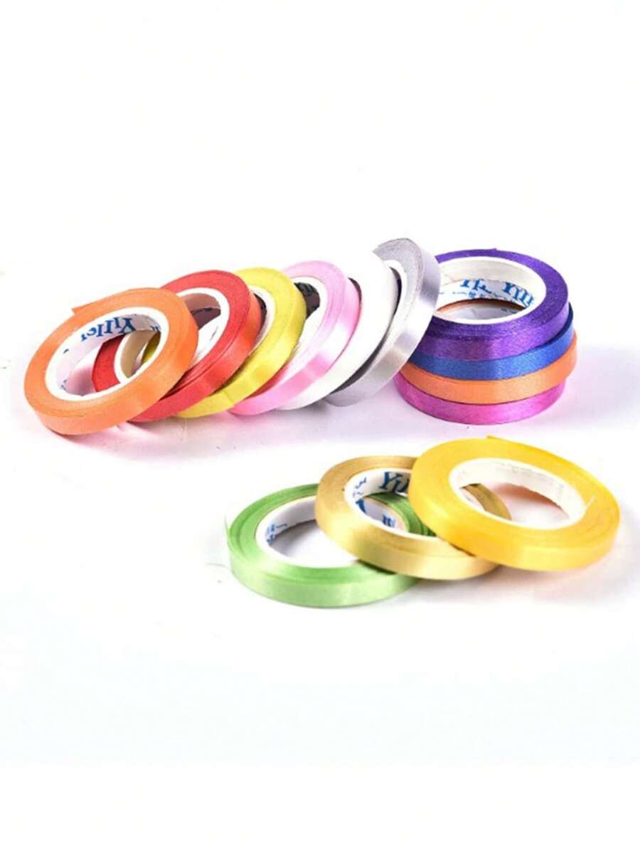5 pièces/Jeu Rubans de 5m de longueur de couleur aléatoire - Multicolore - Voir 1