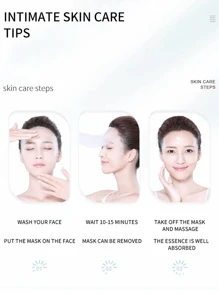 10 片装水果面膜 - 保湿、舒缓和滋养 - 彩色 - 查看 8