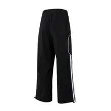 Pantalones Adidas Originals para hombre, nuevo estilo 2026, cómodos, holgados, deportivos e informales, JE3478 - Negro - Ver 2
